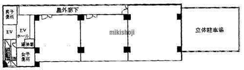 寝屋川第一ビルディング 平面1