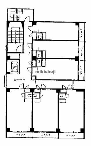 ハイツ新和 平面1