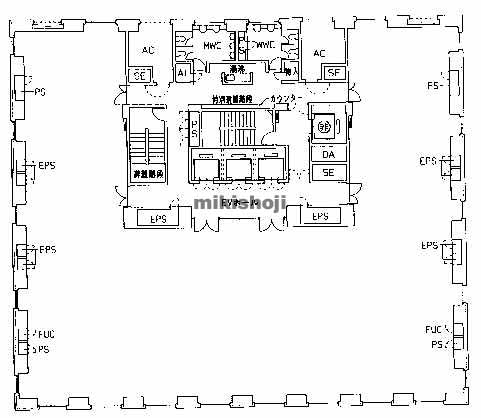 京阪神淀屋橋ビル 平面1