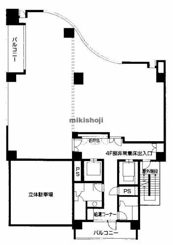 西天満内藤ビル 平面1