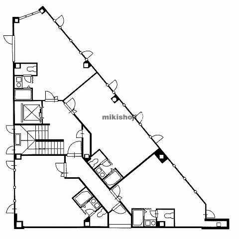 シャインビルフクシマ 平面1