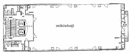 大阪日精ビルディング 平面1