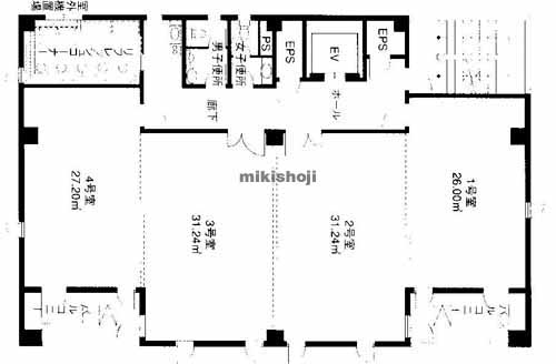 本町ＴＳビル 平面1