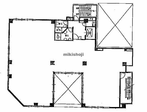川田ビル 平面1