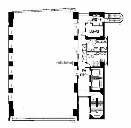 損保ジャパン京都ビル 平面1