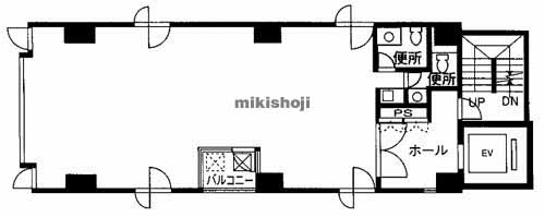 ビガーポリス５５９内平野町二丁目中央ビル 平面1