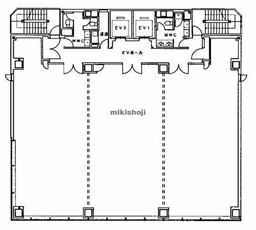 モレスコ本町ビル 平面1