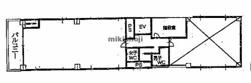 ＭＯＶＥ２１ビル 平面1