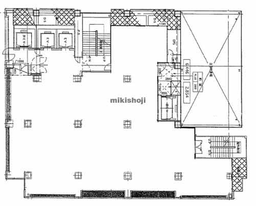 ＴＨＥ ＦＯＲＴＹ ＦＩＦＴＨビル（店舗ビル） 平面1