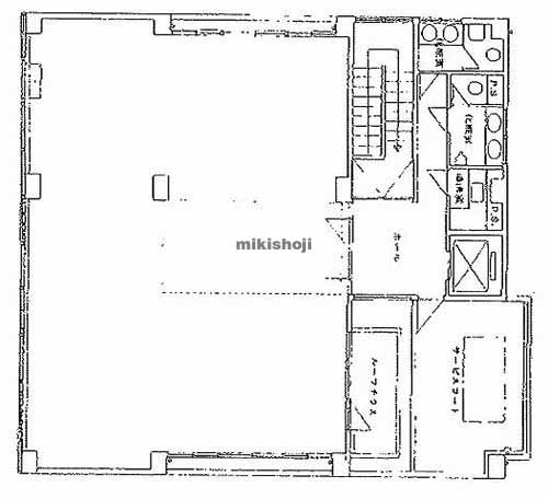 山本不動産第二ビル 平面1