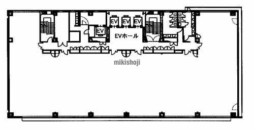 京都御幸ビル 平面1