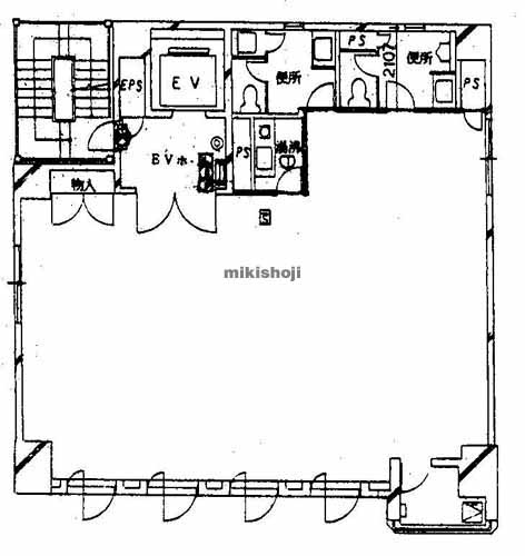 神戸新井ビル 平面1