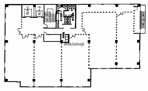 江坂ナックビル 平面1