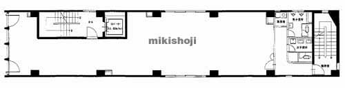 北久宝寺町～博労町の船場エクローズ 平面1