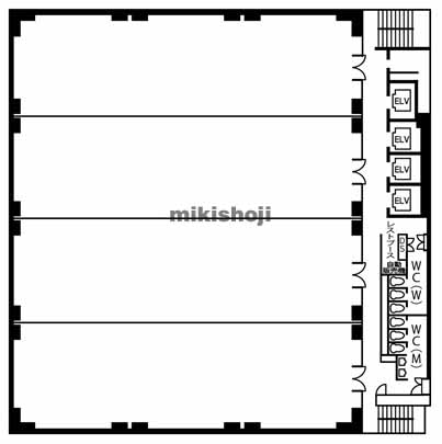 ＯＲＩＸ高麗橋ビル 平面1