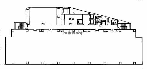 難波サンケイビル 平面1