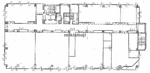 京都リサーチパークサイエンスセンター棟１号館 平面1