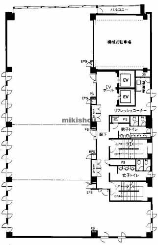 アイカビル 平面1