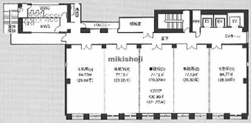 読売京都ビル 平面1