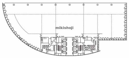 梅新第一生命ビルディング 平面1