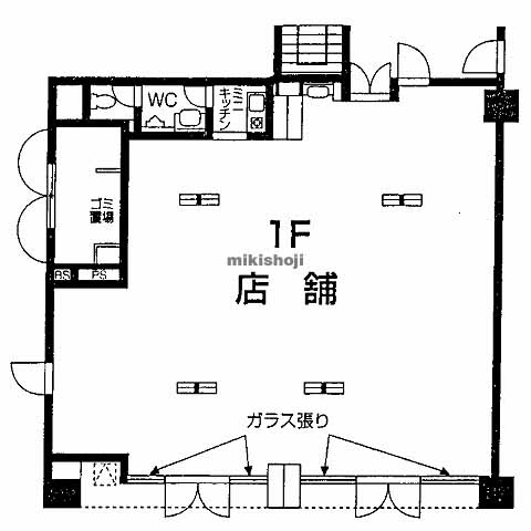 シティテラス大新 平面1