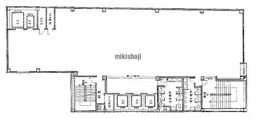 船場メディカルビル 平面1
