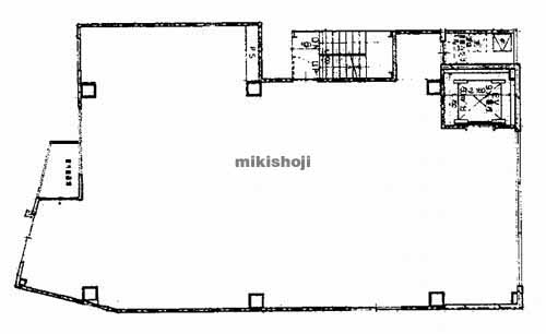角屋難波ビル 平面1