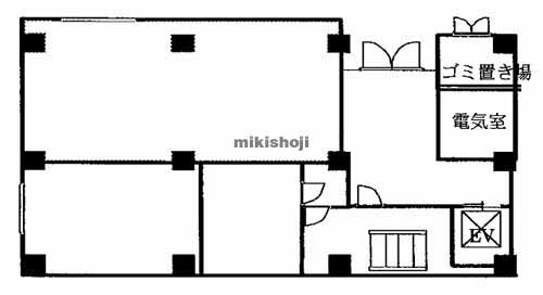 グラシア松屋町 平面1