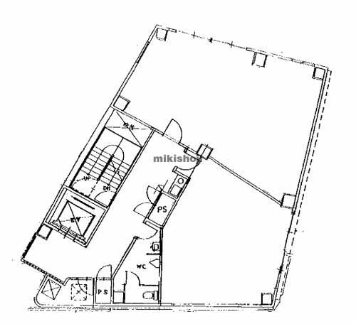 阪神野田駅前第２ビル 平面1