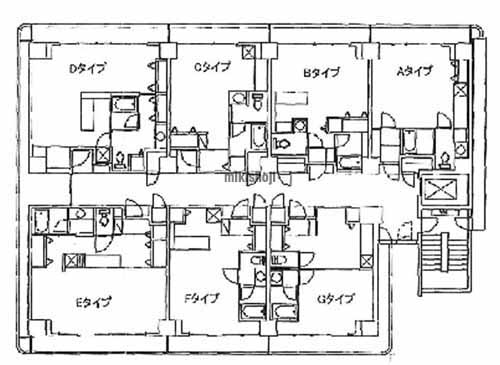 アーバンスタイル心斎橋 平面1