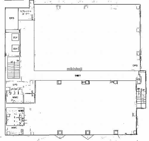 ちゅうぎん駅前ビル 平面1
