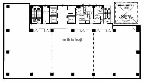 マルイト谷町ビル 平面1