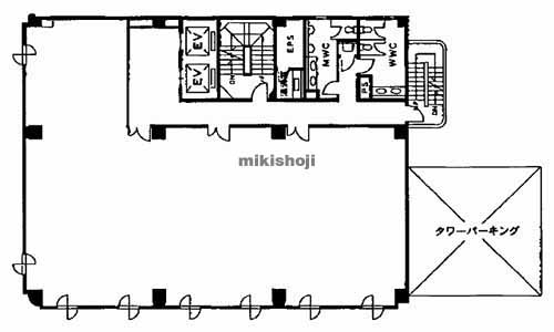 損保ジャパン今治ビル 平面1