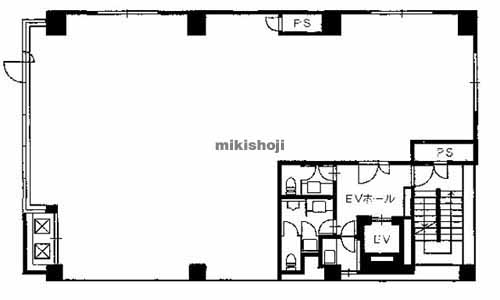 南船場エスケイビル 平面1