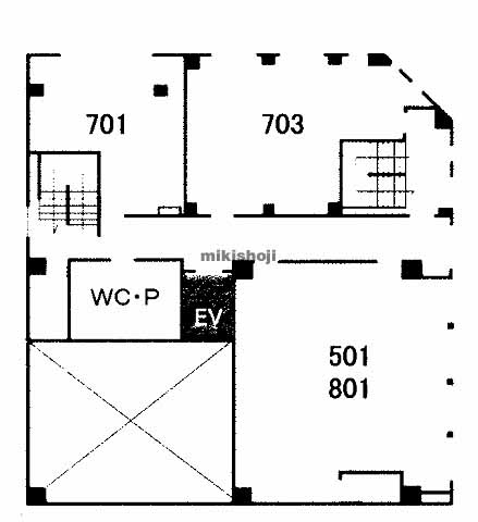 新大阪浪速ビル 平面1
