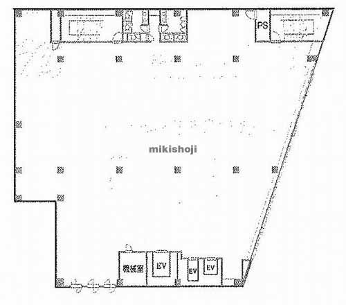 ルネッサ難波ビル 平面1