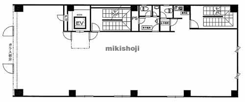 リバーボール江坂 平面1