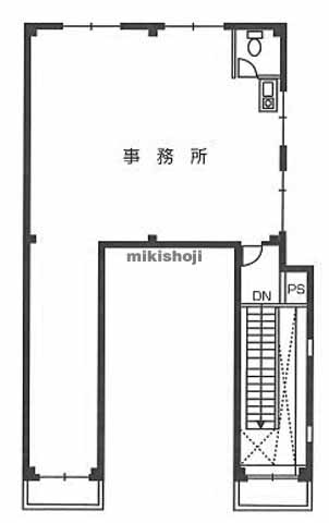 鳥山ビル 平面1