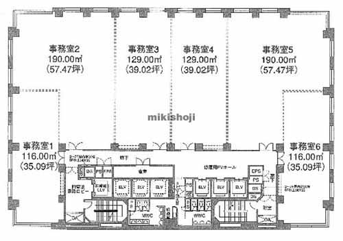 Ｄａｉｗａ北浜ビル 平面1