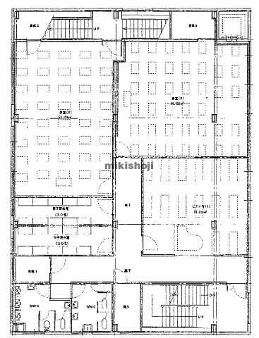 小岸倉庫兼事務所 平面1