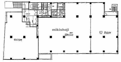 心斎橋Ｍマンション 平面1