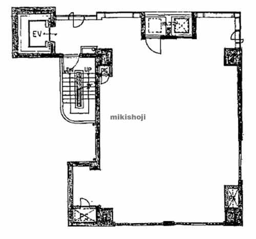 明石屋ビル 平面1