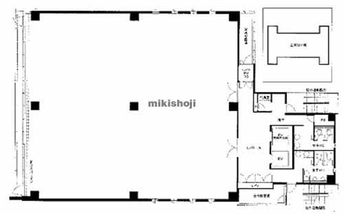 ＨＦ江坂ビルディング 平面1
