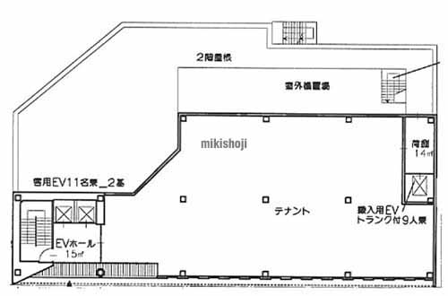 京阪豊中ビル 平面1
