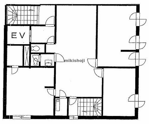 キャメルコート東三国ビル 平面1