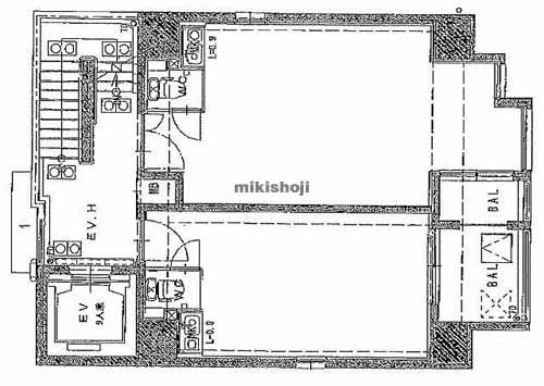 グレース大阪本町ビル 平面1