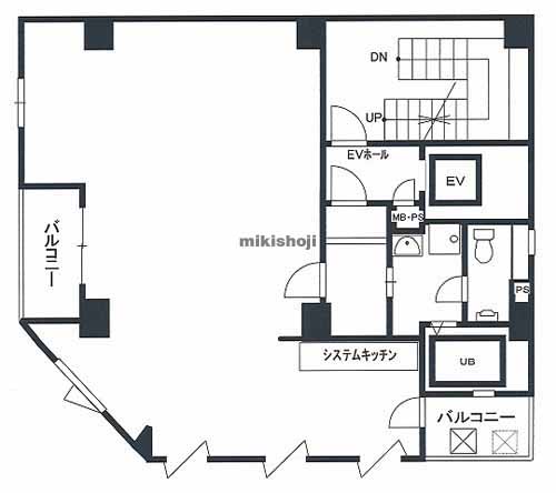 ナカモリ第２ビル 平面1