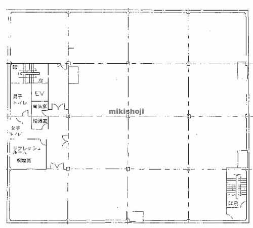 ミヨシ電子ビル 平面1