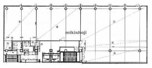 心斎橋Ｗ－Ｐｌａｃｅ 平面1