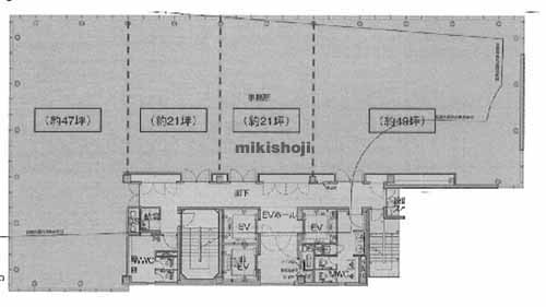 ＪＭＦビル肥後橋０１ 平面1